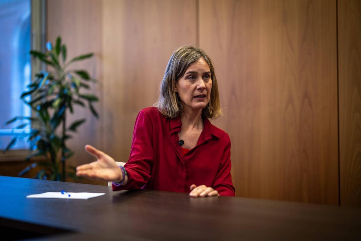 La leader des Comuns, Jéssica Albiach.