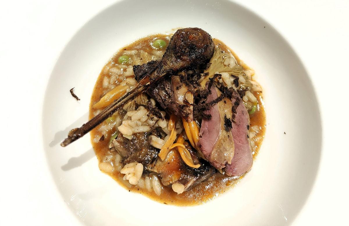 Riz au gibier Can Feu, à Sabadell.