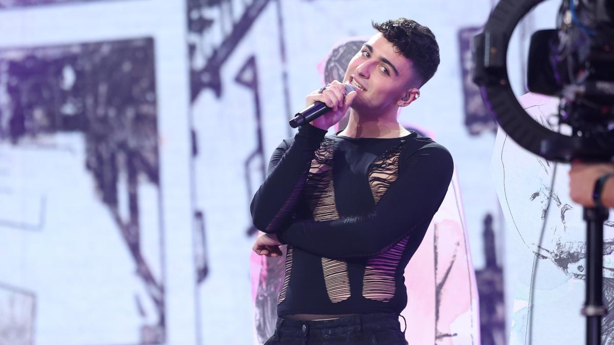 El cantante Juanjo Bona, concursante de 'OT 2023'