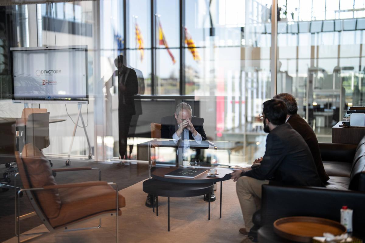 Entretien avec le ministre de l'Industrie et du Tourisme, Jordi Hereu dans DFactory