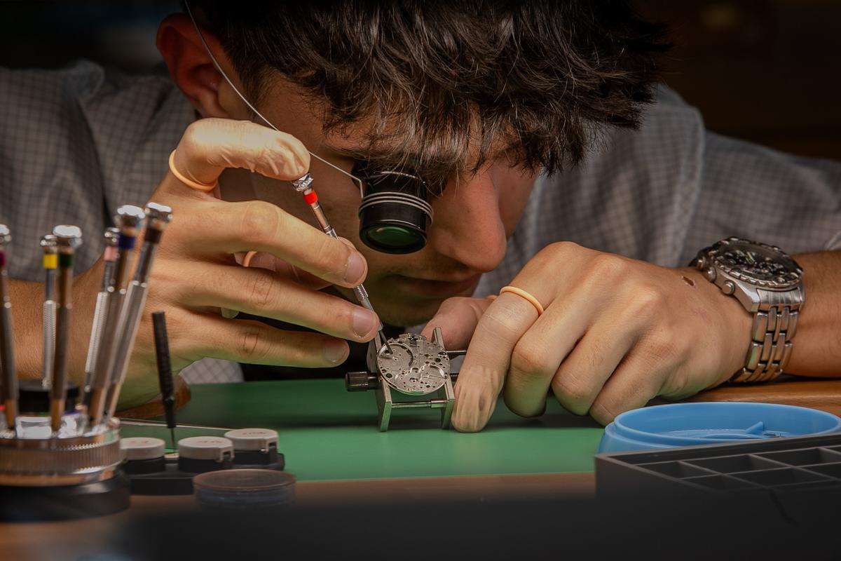 Étudiante en cycle de formation en horlogerie à l'institut La Mercè de Barcelone, en avril prochain.
