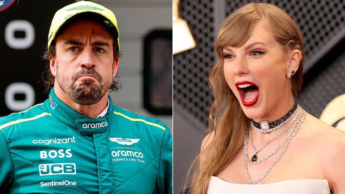 Fernando Alonso y Taylor Swift