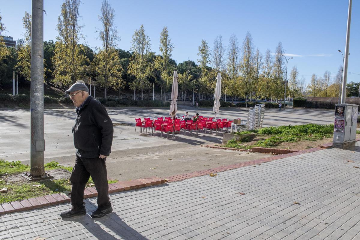 Une image du quartier Montigalà de Badalona, où arrivera la future L1 du métro de Barcelone.