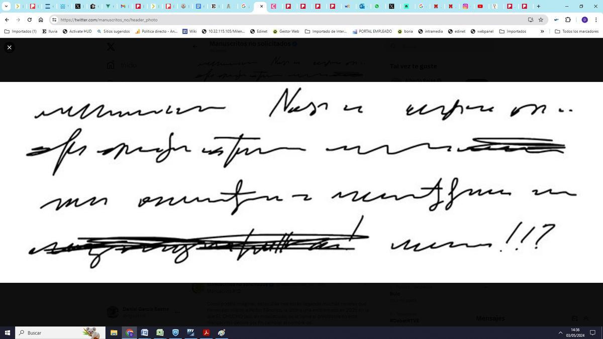 Image d'en-tête du compte « Manuscrits non sollicités »