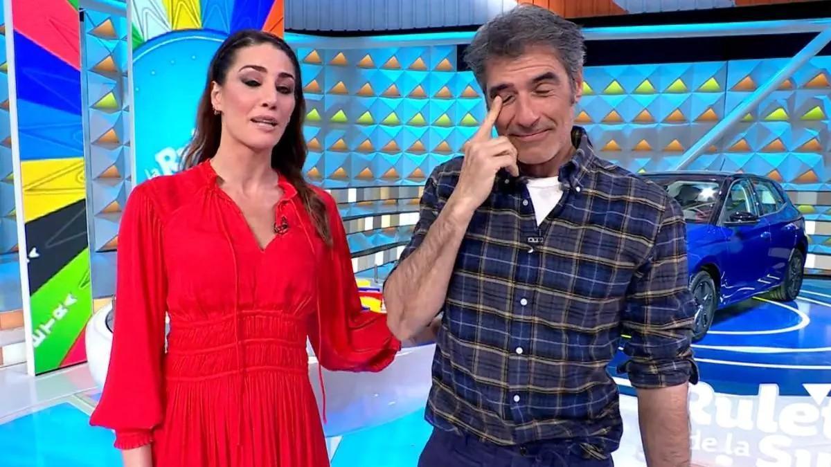 Jorge Fernández se despide entre lágrimas en 'La Ruleta de la Suerte': "La mejor compañera que he podido tener"