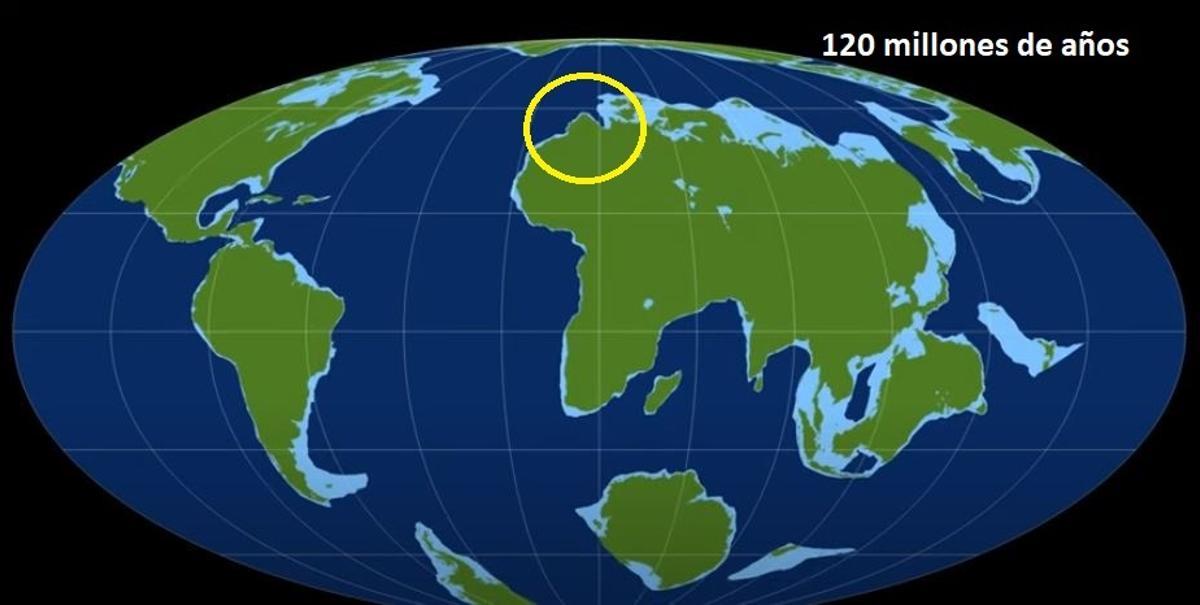 Mouvement de la péninsule vers le nord