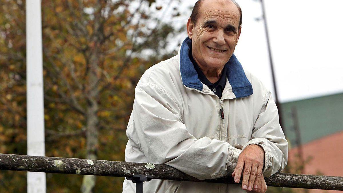 El expresidente de la SD Compostela, José María Caneda