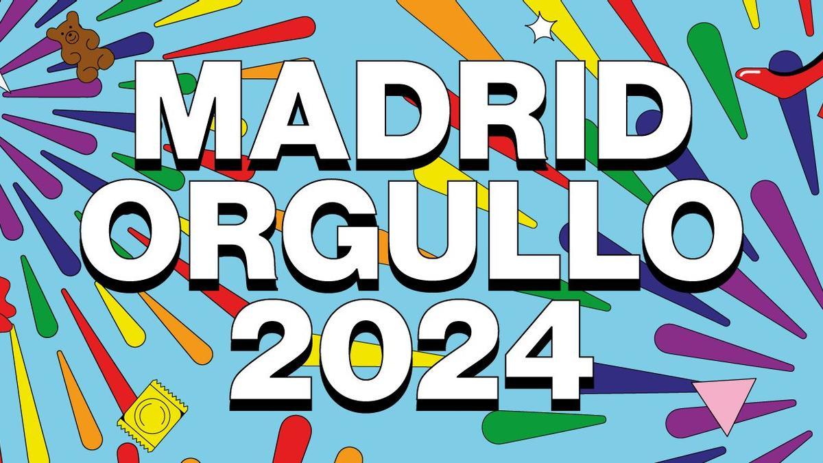 El cartel del Ayuntamiento de Madrid para anunciar el Orgullo.