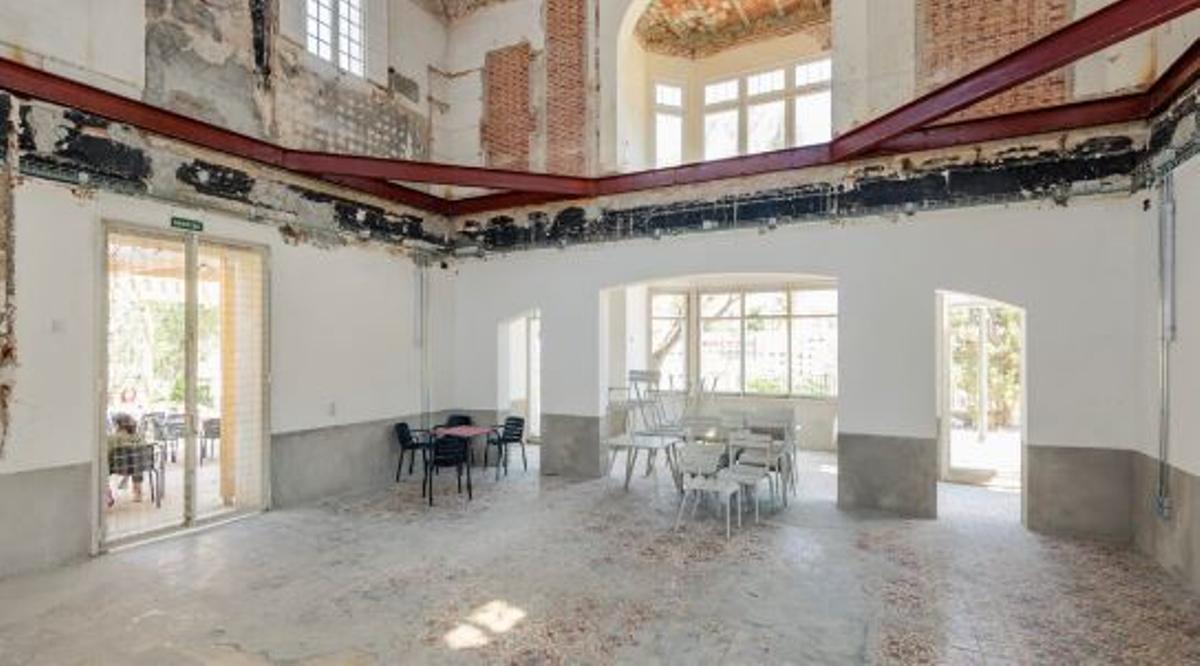 Intérieur de l'hôtel particulier des jardins Canals-Junyer