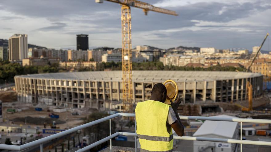 La Generalitat révèle 1,5 million d'euros de salaires impayés parmi les sous-traitants des travaux du Camp Nou