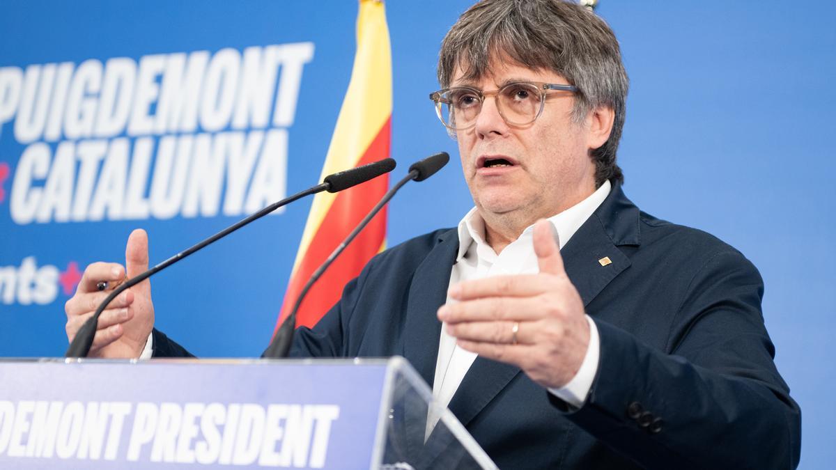 Archivo - El expresidente de la Generalitat de Cataluña Carles Puigdemont.