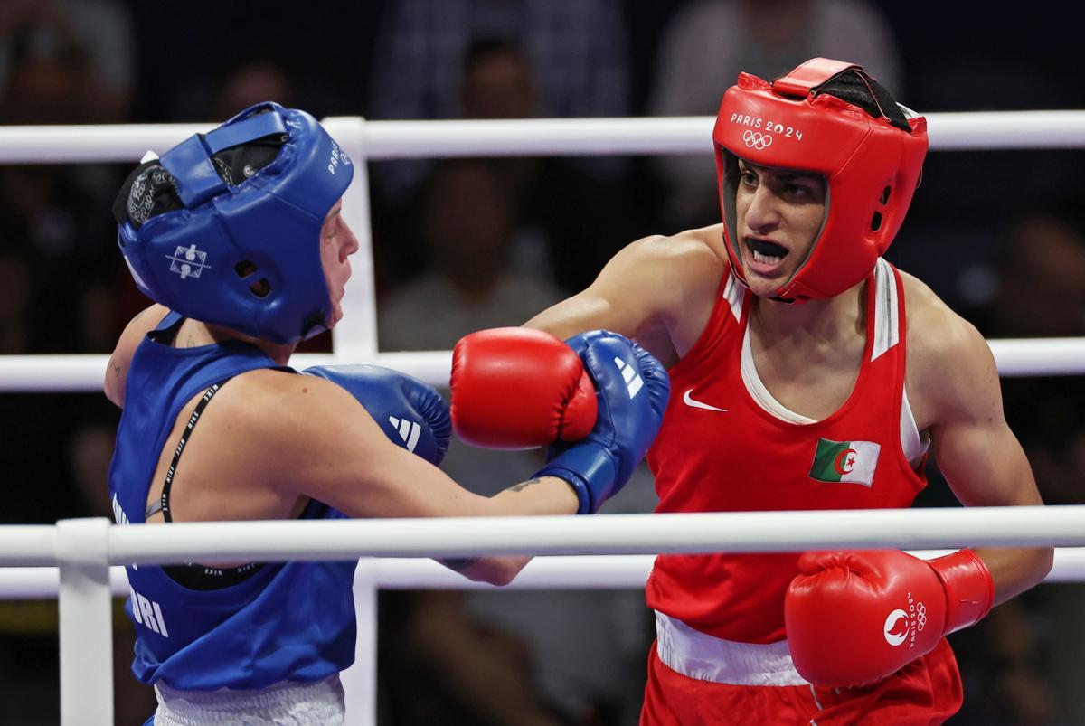 Khelif était de loin supérieur à son rival.