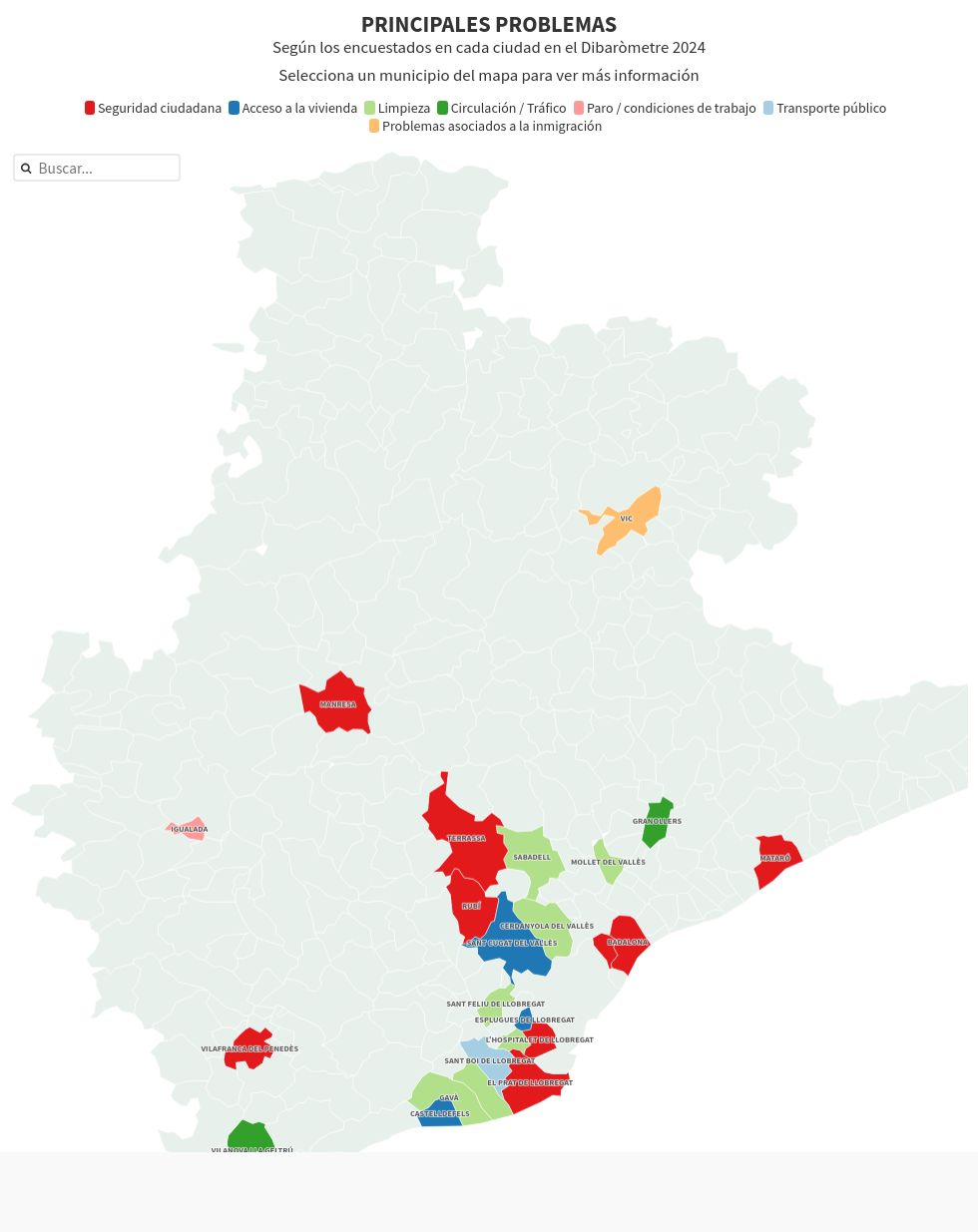visualisation de la carte