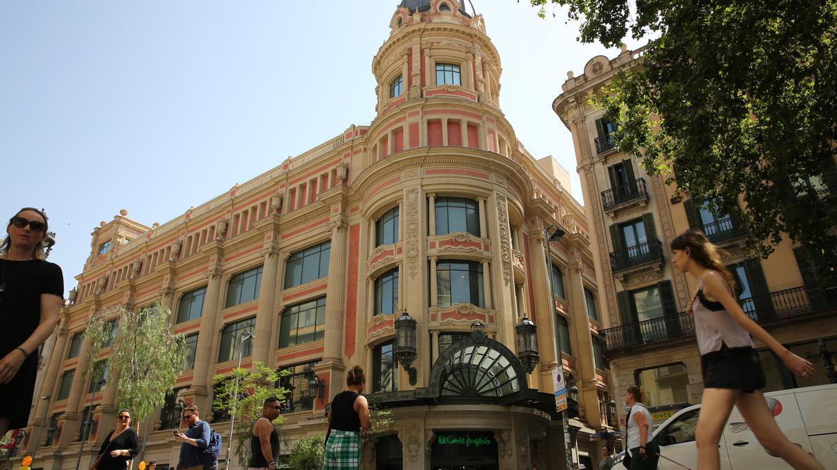 El Corte Inglés de Portal de l'Àngel, de Barcelona