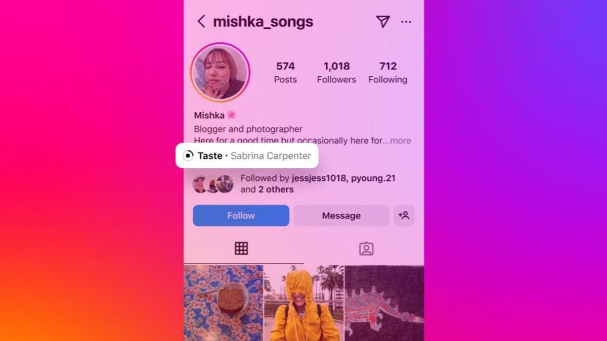 Instagram ahora permite agregar canciones a tu perfil.