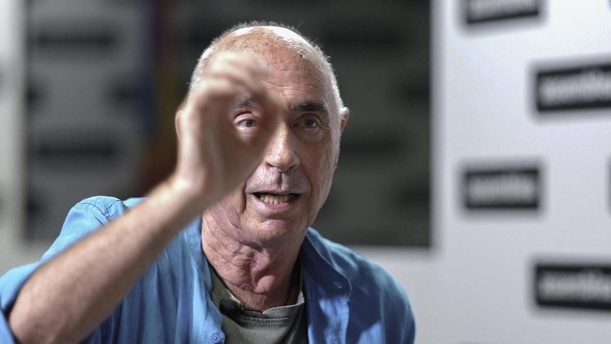 Lluís Llach, président de l'ANC, lors de l'interview