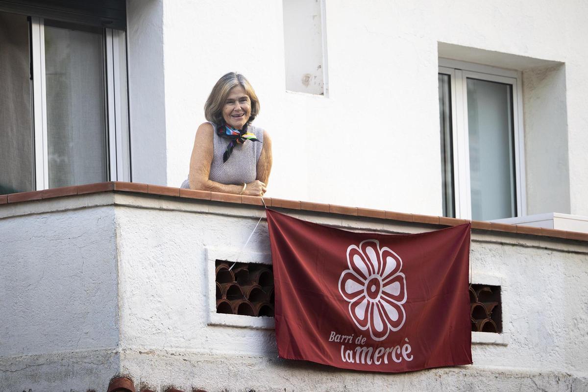 Barcelone 19/09/2024 Reportage sur le quartier Mercè, à Pedralbes, dans le quartier Les Corts, qui célèbre également ces jours-ci sa principale fête Photographie de Ferran Nadeu