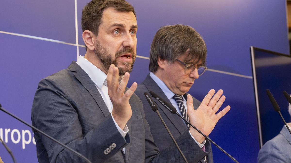 El TJUE da la razón al Parlamento Europeo al negar el acta de diputado a Puigdemont y Comín
