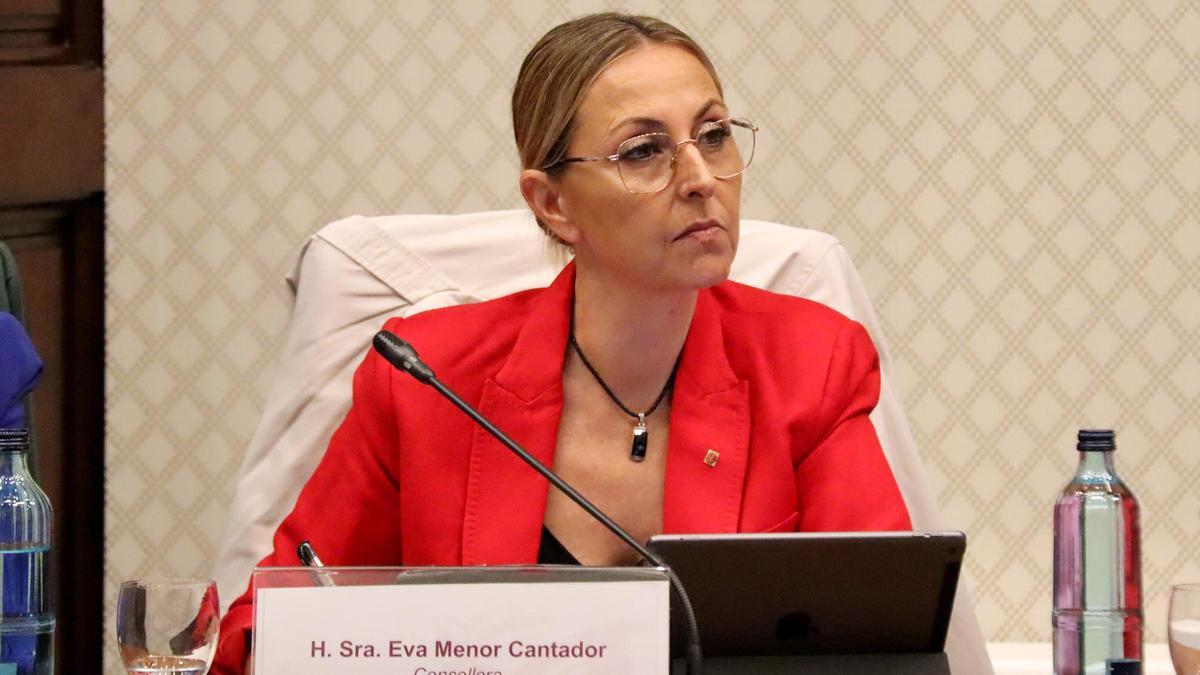 La consellera de Igualtat i Feminisme, Eva Menor.