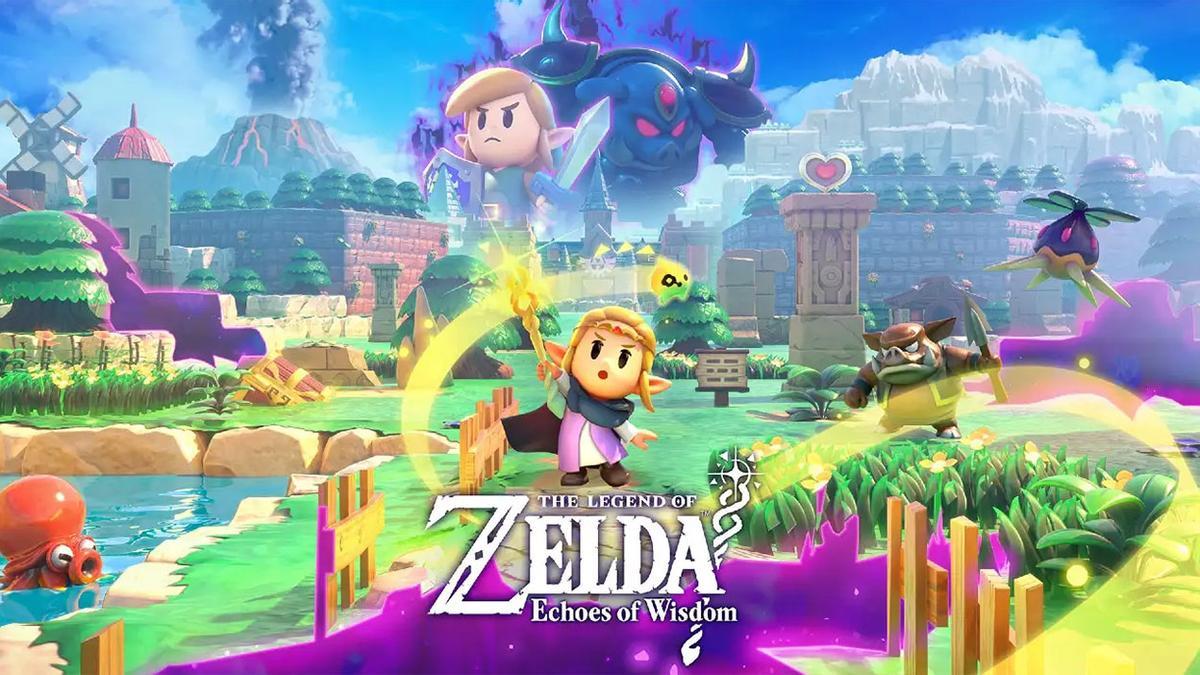 The Legend of Zelda: Echoes of Wisdom muestra el mundo del vacío y el modo espadachina
