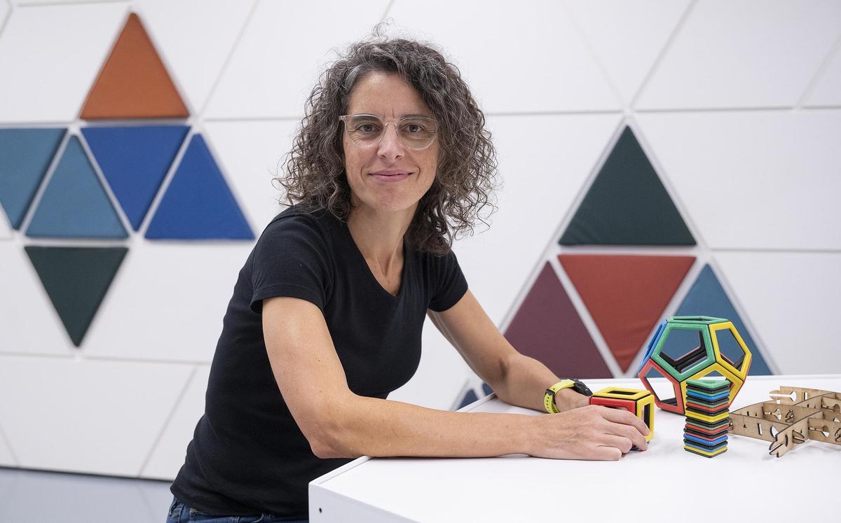 Mireia Dosil, professeur de mathématiques à l'Institut Escola Greda d'Olot.