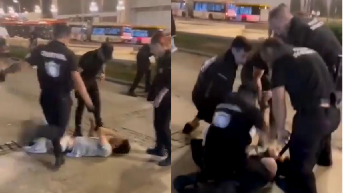 Detenidos dos porteros en el Oktoberfest de Barcelona por una violenta actuación