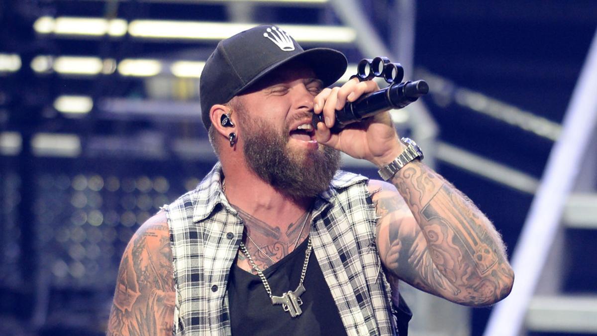 El cantante Brantley Gilbert.