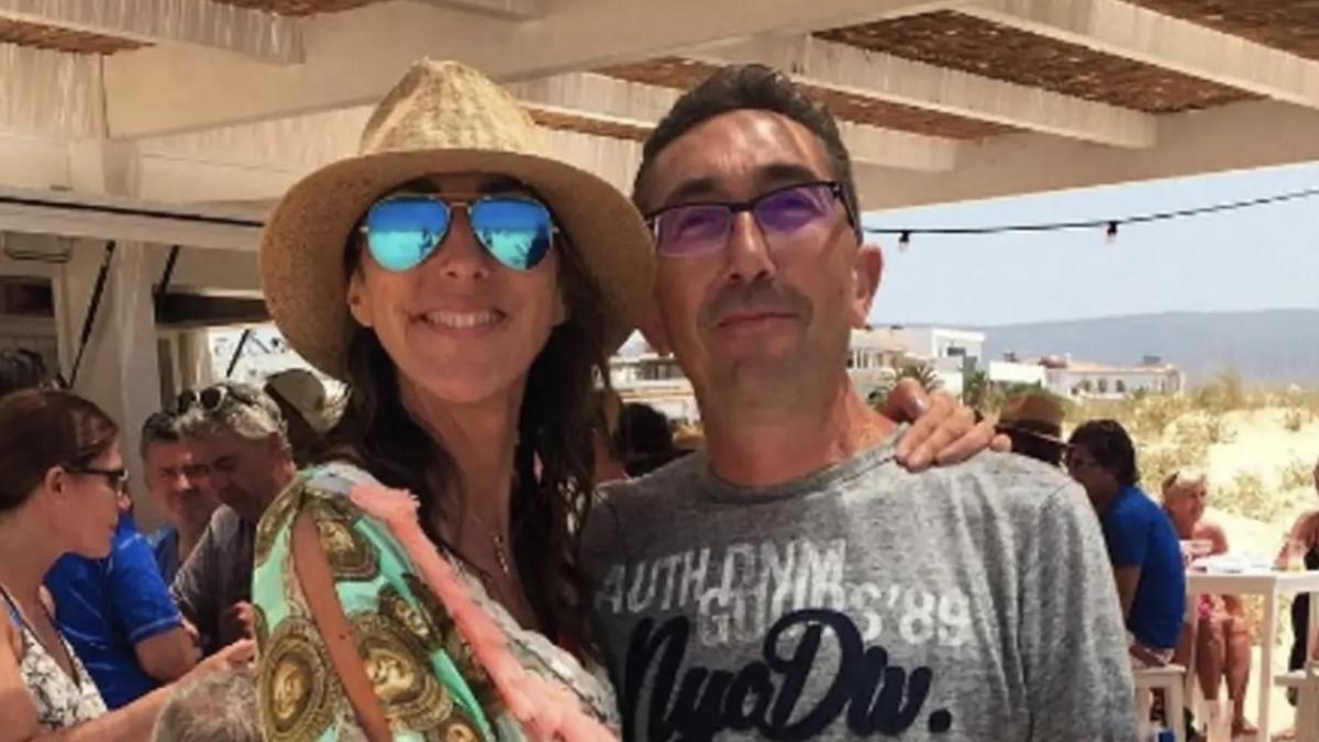 Paz Padilla con su hermano Luis