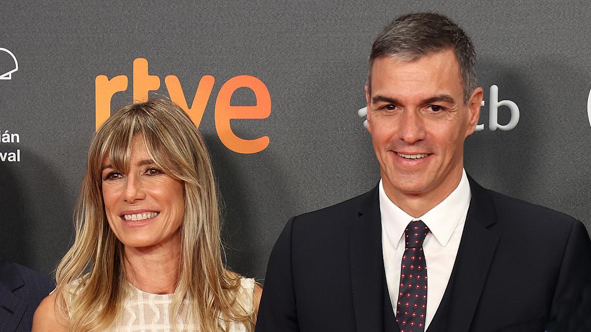 Begoña Gómez y Pedro Sánchez.