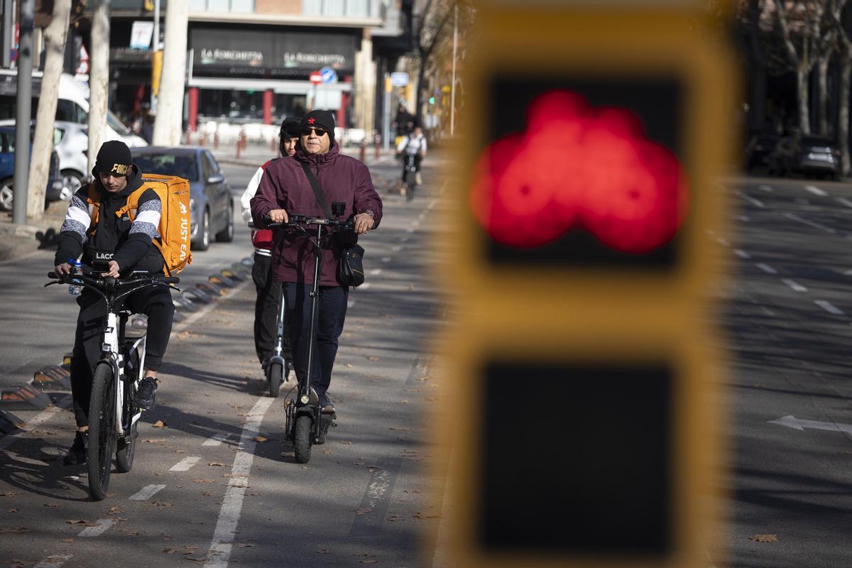 Vélos et scooters à Barcelone