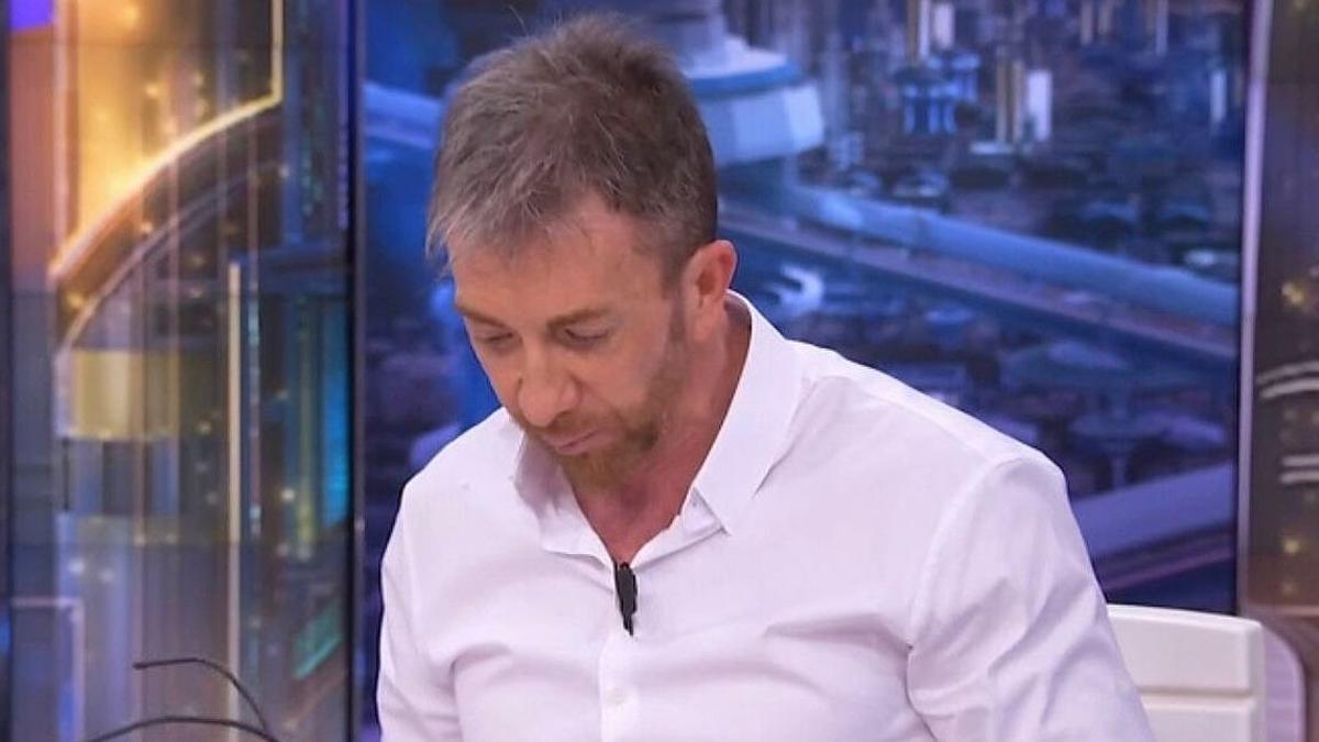 Pablo Motos, emocionado en 'El hormiguero'