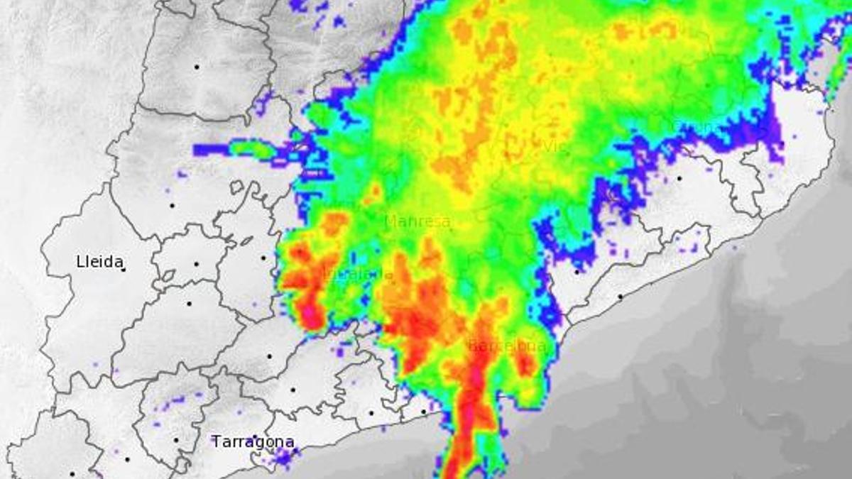 Así ha avanzado la DANA por toda España