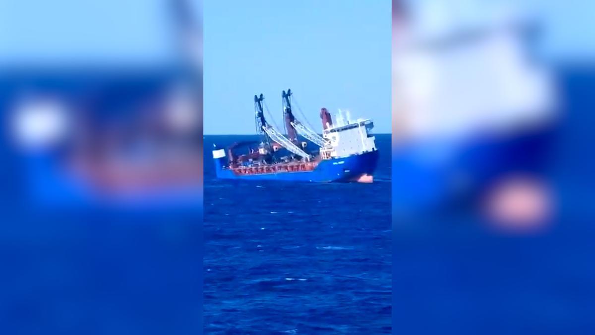 Así fue el hundimiento del buque ruso ‘Ursa Major’ en el mar Mediterráneo