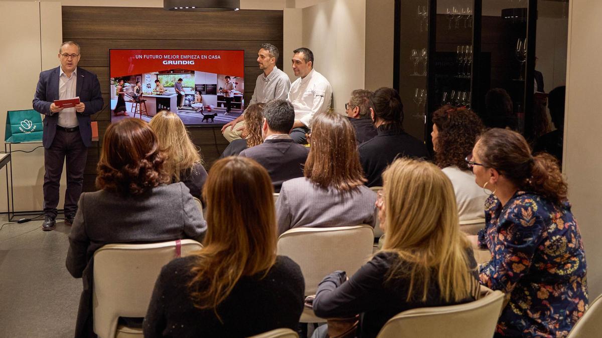 Momento de la presentación Grundig/To Good To Go