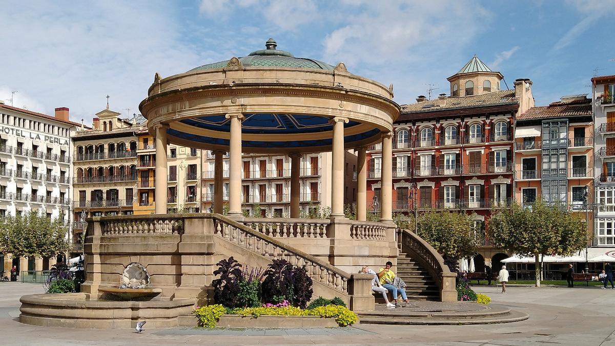 Kiosco Plaza del Castillo de Pamplona