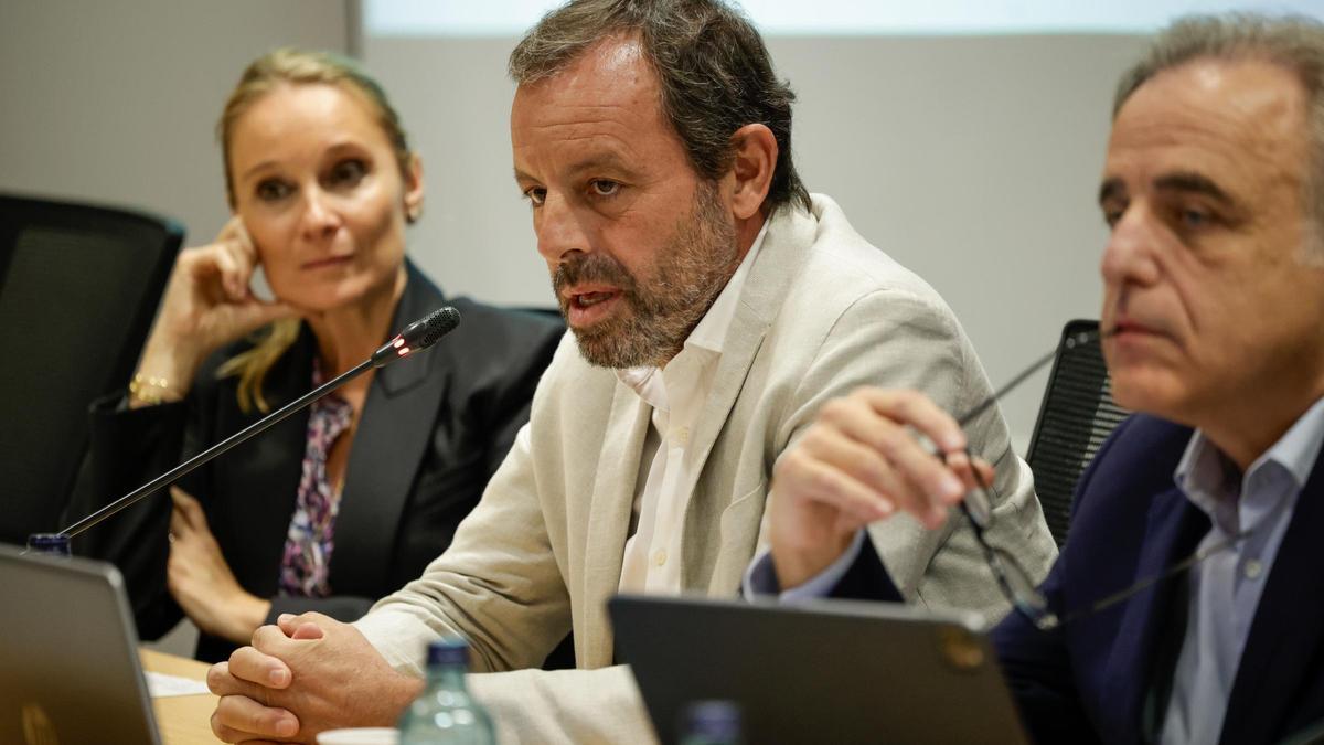 El expresidente del Fútbol Club Barcelona Sandro Rosell.