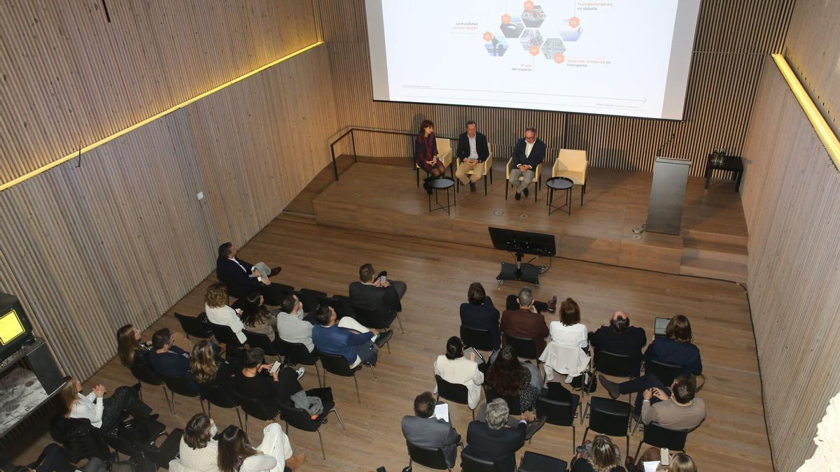 Acto de presentación del Estudio de Tendencias Informativas de Prensa Ibérica, en Barcelona.