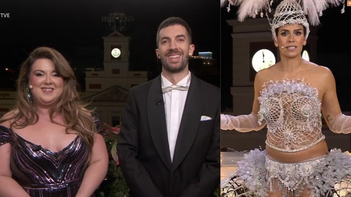 Lalachus y Broncano en TVE y Pedroche en Antena 3.