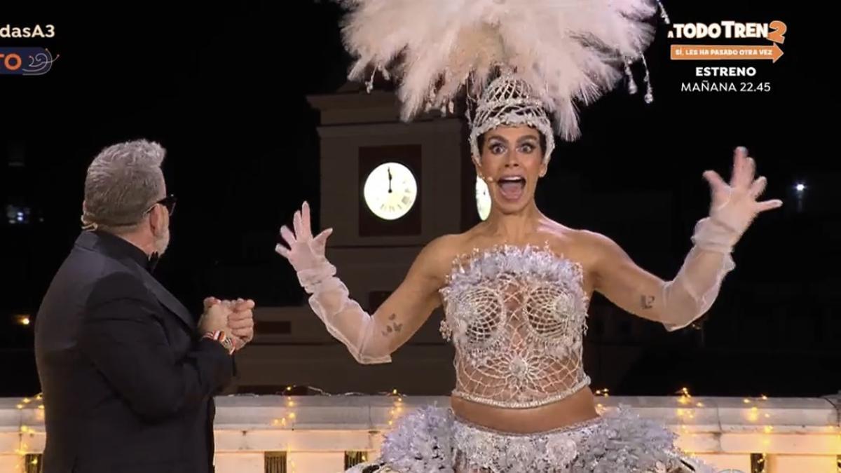 Cristina Pedroche, tras desvelar su vestido para las Campanadas 2024-2025 de Antena 3