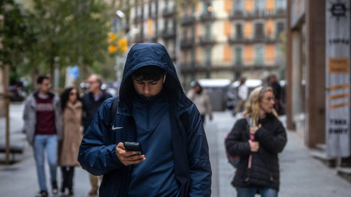 Frío por ola polar en Barcelona. Diciembre del 2024.