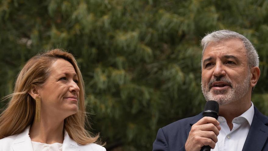 María Eugenia Gay junto al alcalde Jaume Collboni