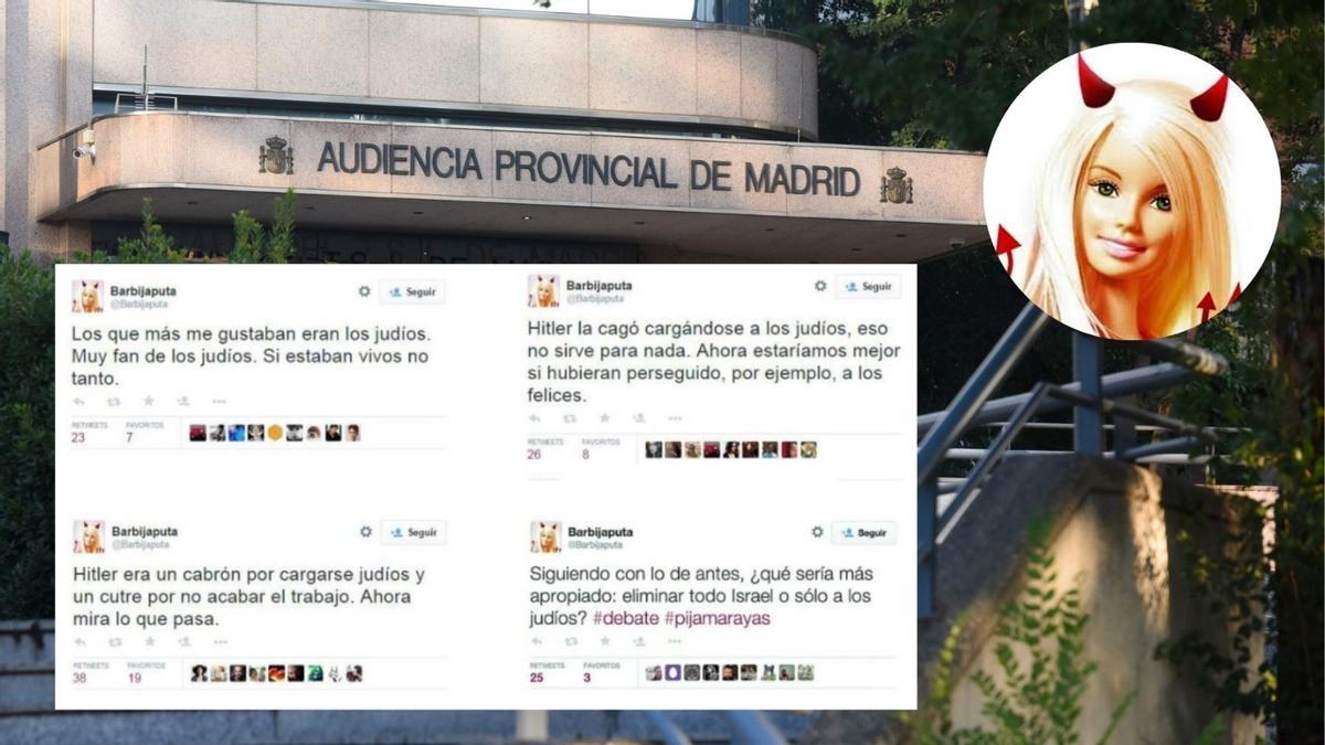 Captures de tweets @barbijaputa sur le réseau X.