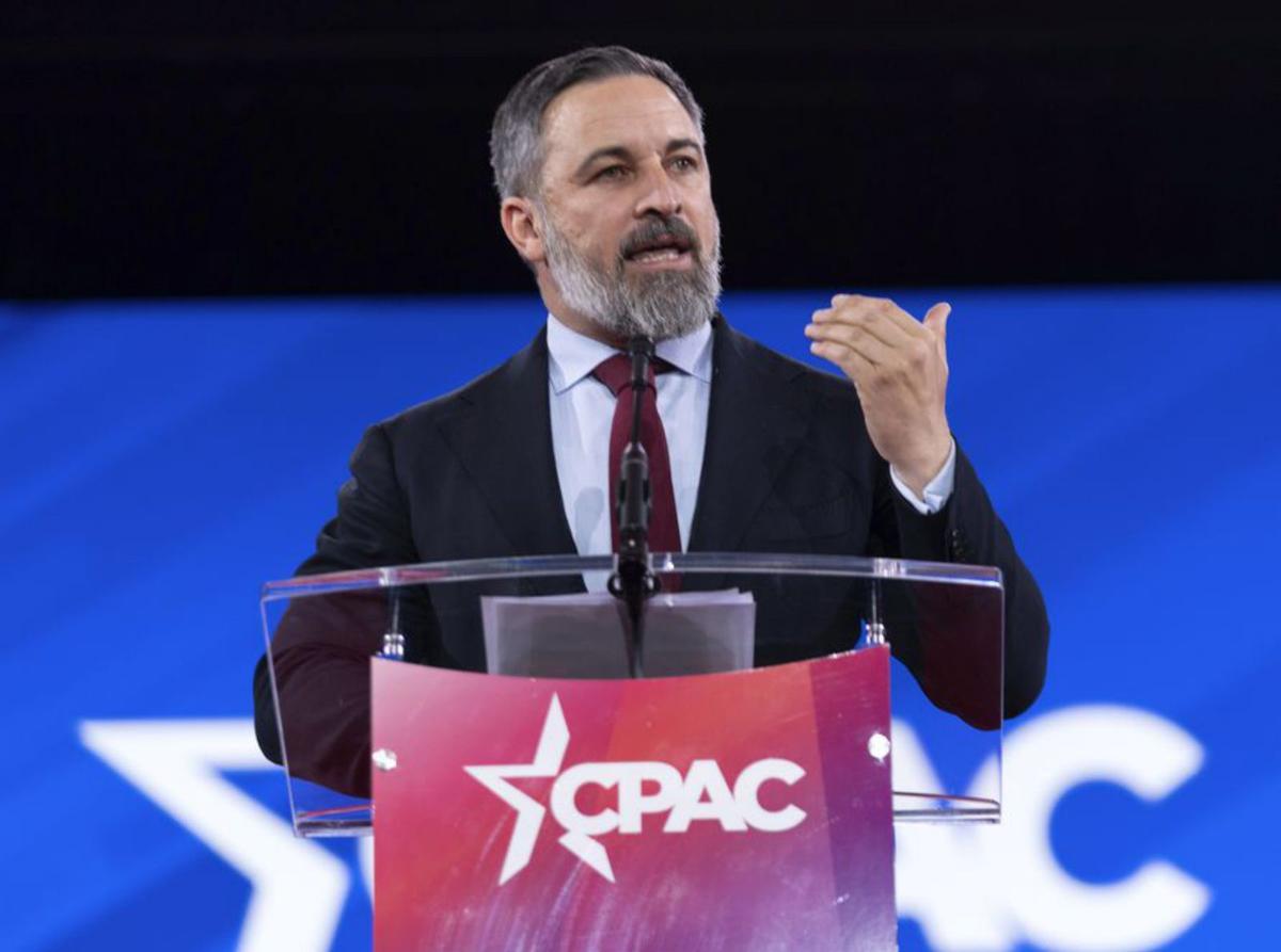 Santiago Abascal, Durant La CPAC. | José Luis Magana / AP