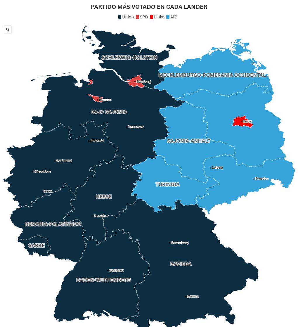 Visualisation cartographique