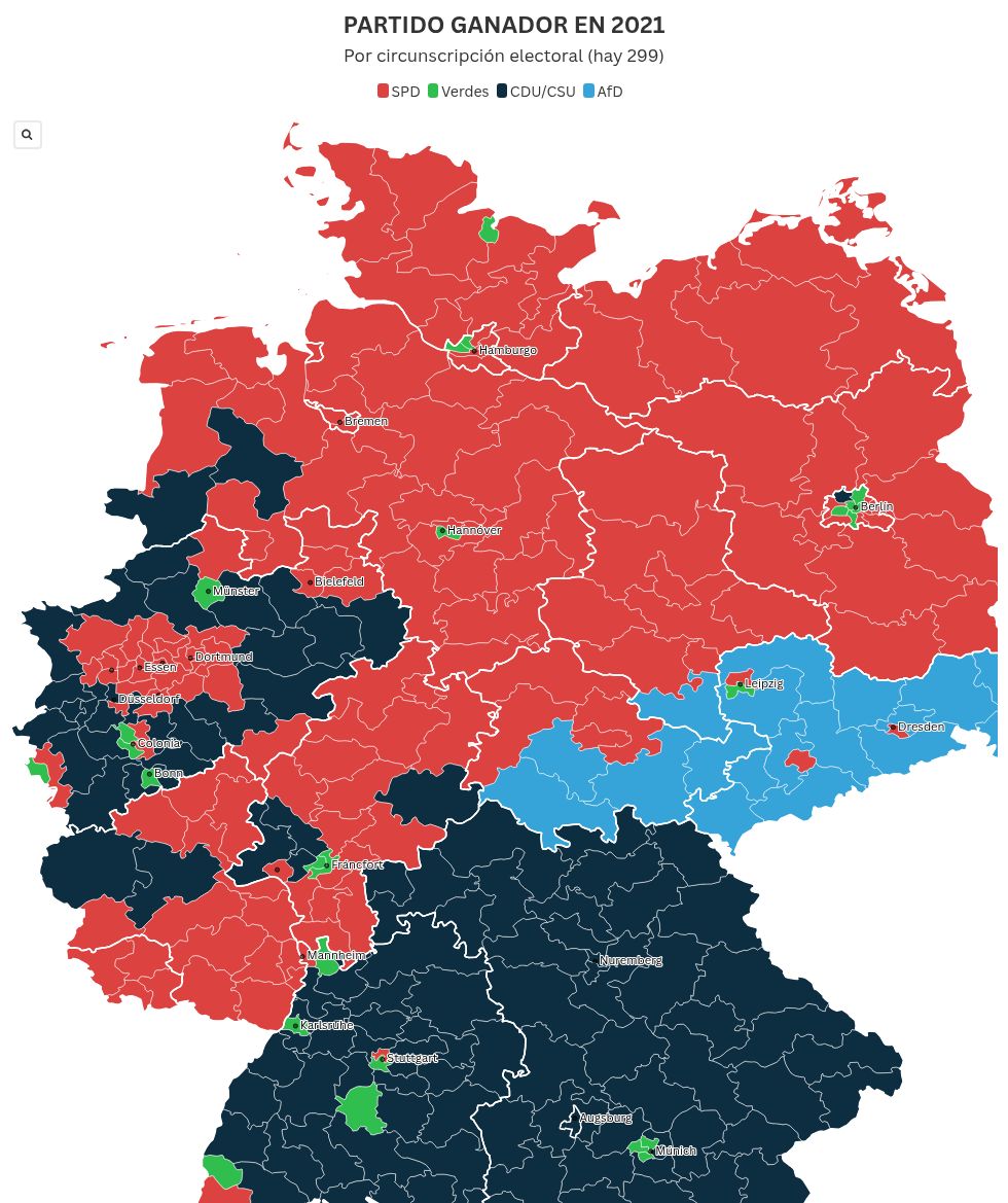 Visualisation cartographique