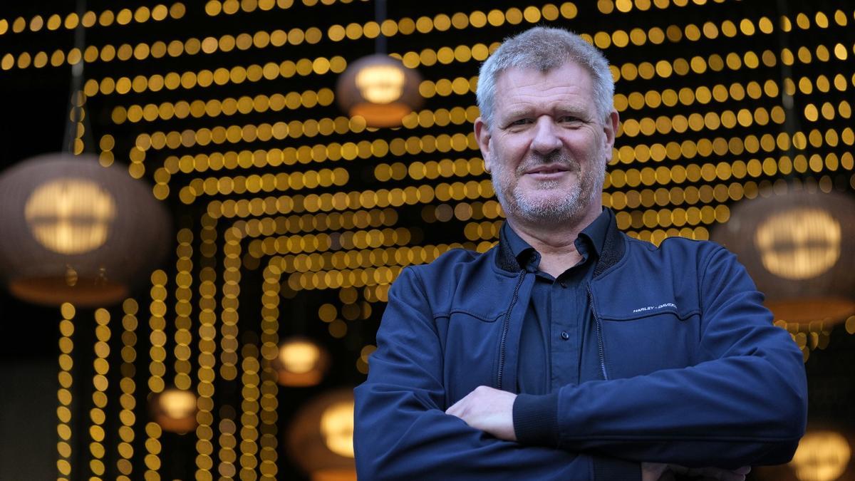 El profesor universitario David Bueno, en Barcelona.