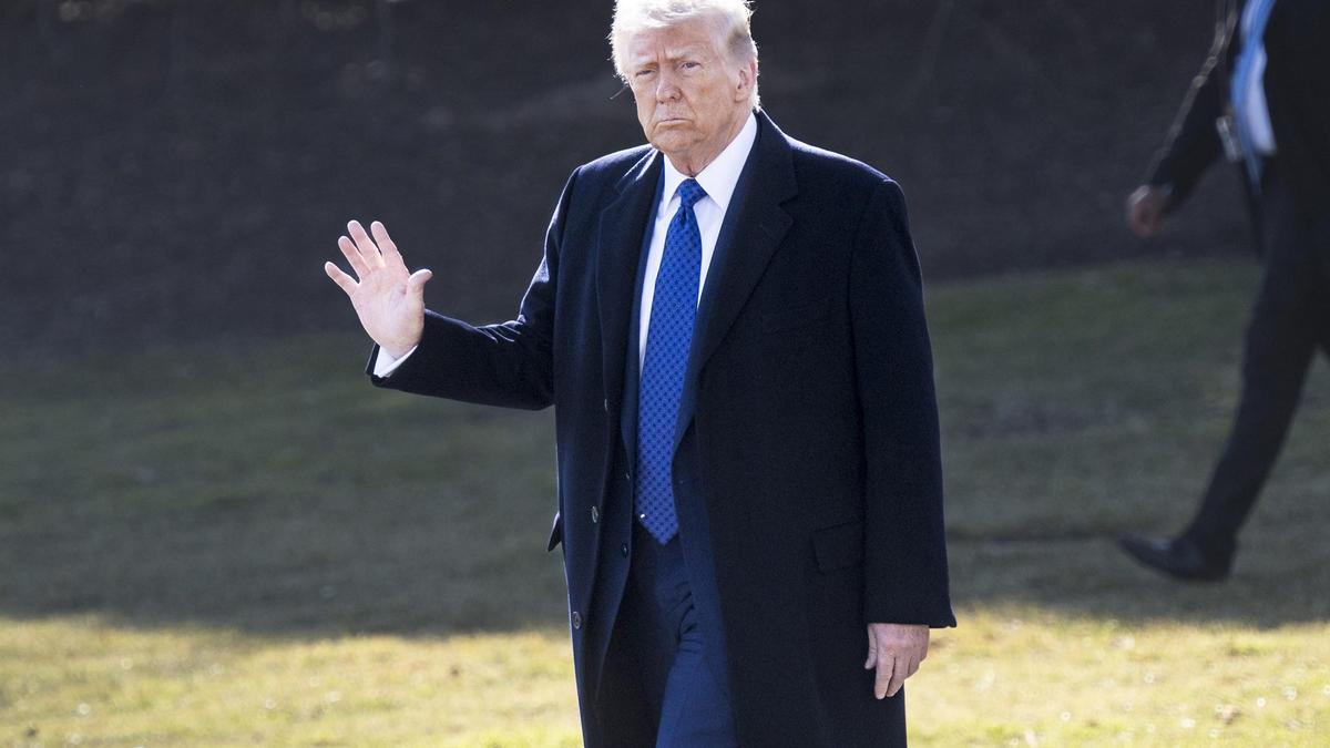 El presidente de EEUU, Donald Trump