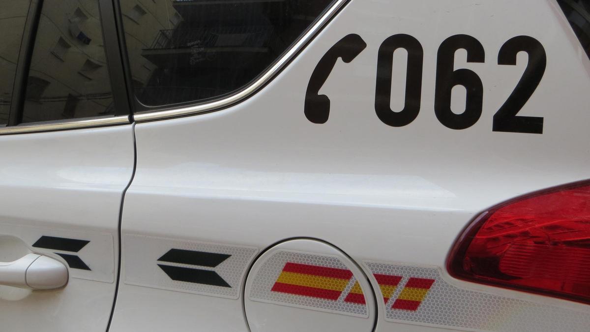 Un vehículo de la Guardia Civil.