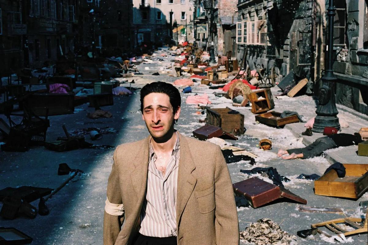 L'acteur Adrien Brody dans «le pianiste»