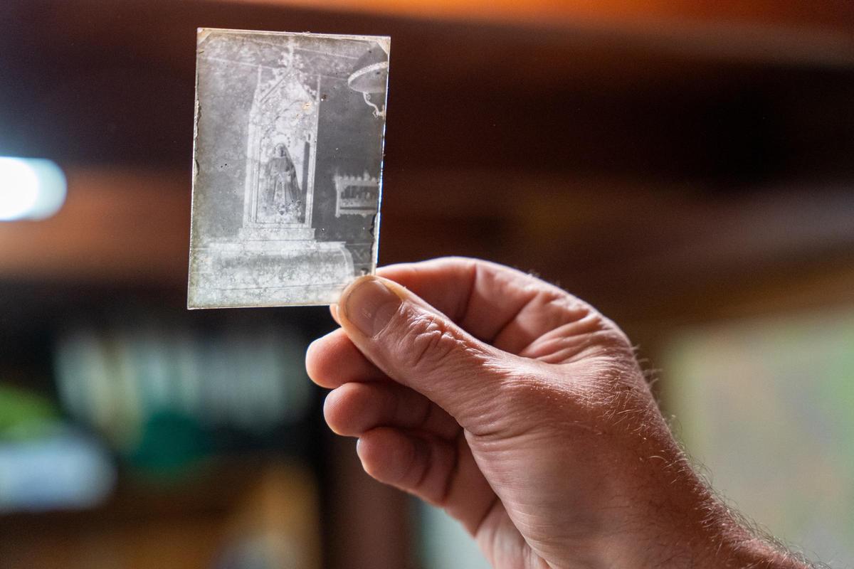 Chapelle dans l'arrière-salle de la maison Jornet, qu'Antoni Gaudí est venue à Diario